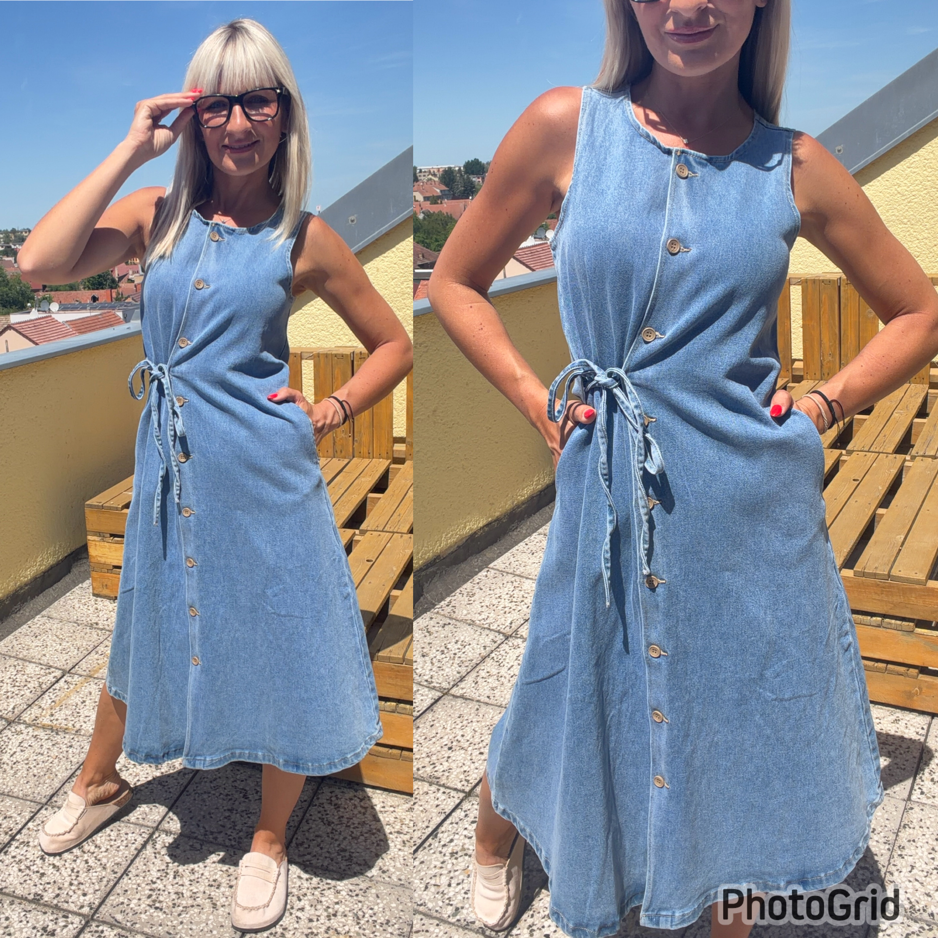 Jeans šaty Antonie